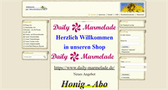 Desktop Screenshot of lecker-honig.com